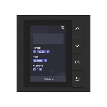 Модуль з монітором відеодомофона Hikvision DS-KD-DIS