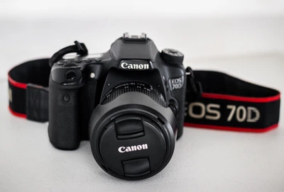 Цифровой фотоаппарат Canon 70D + объектив 18-55mm STM Б\У - Б/У