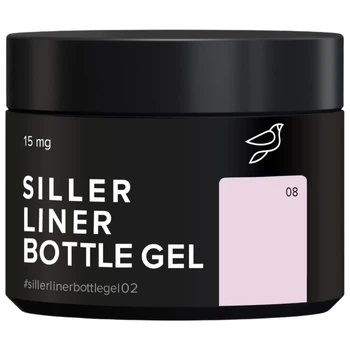 Гель SILLER Liner Bottle Gel №008 для швидкого укріплення 15 мл