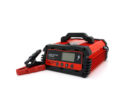 Автоматичний ЗП для акумулятора DEMUDA 12V-24V (MF,WET,AGM,GEL), AC110-220V, DC14,8В-29,6В, Струм заряду 12V-8A, 24V-6A