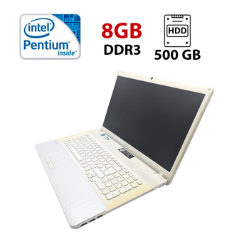 Ноутбук Sony VPC-EJ / 17.3" (1600x900) TN / Intel Pentium B960 (2 ядра по 2.2 GHz) / 6 GB DDR3 / 500 GB HDD / Intel HD Graphics 2000 / WebCam б/у
