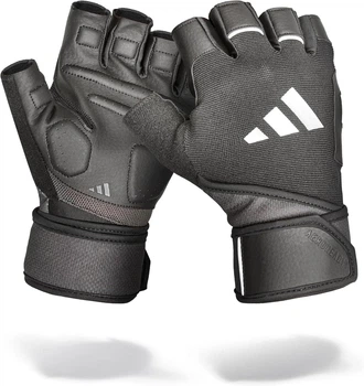 Рукавички для фітнесу Adidas Wrist Wrap Training Gloves р. XL (ADGB-15054) Black