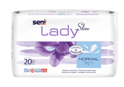 Урологічні прокладки для жінок SENI LADY SLIM normal. 20 шт.