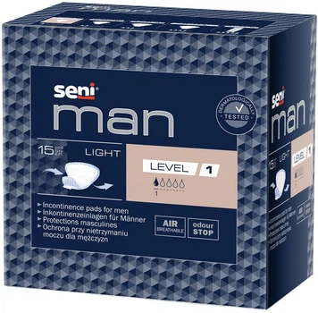 Урологічні прокладки для чоловіків Seni Man Light 1 level