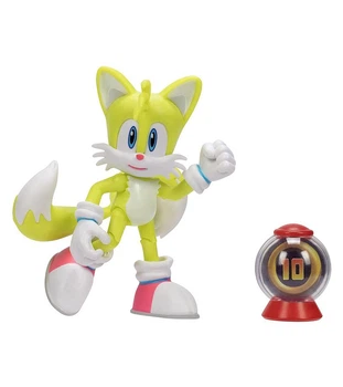Ёжик Соник -Лисёнок Тейлз Sonic The Hedgehog - Modern Tails with Ringe Jakks pacific