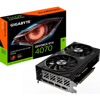 Видеокарта Gigabyte GeForce RTX 4070 Windforce 2X OC V2 12G (GV-N4070WF2OCV2-12GD) UA [129266]