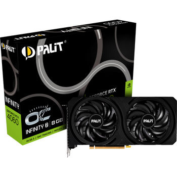 Видеокарта Palit GeForce RTX 4060 Infinity 2 OC 8GB (NE64060S19P1-1070L) [129324]