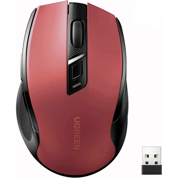 Мышь Ugreen MU006 Ergonomic Red (25752) [128620]