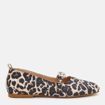 Женские балетки кожаные Ashoes 3025 38 24.5 см Леопард (ROZ6501005793)