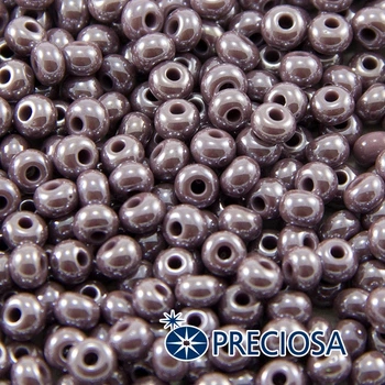 Бисер 28020 Чешский Preciosa 6/0, Непрозрачный Радужный OL, Коричневый, Круглый, 50 г
