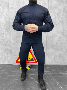 Формений костюм з армійської саржі Blue M