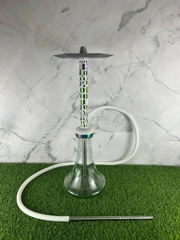 Елегантний кальян Embery MONO-H 4.0 "Silver-Snow Chameleon" заввишки 60 см
