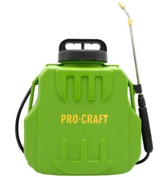 Аккумуляторный опрыскиватель ProCraft AS8 (8л, телескопическая трубка, аккумулятор в комплекте)