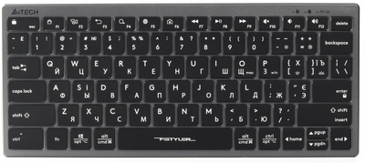 Клавіатура дротова A4Tech FX61 USB Grey (4711421976411)