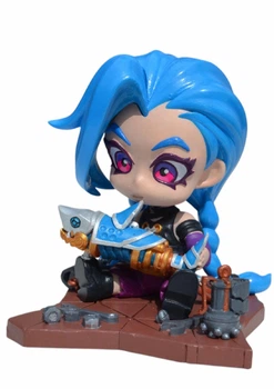 Фігурка статуетка Jinx Джинкс Arcane Ліга Легенд League of Legends. Ручна робота 10 см
