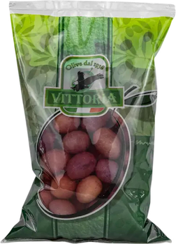 Оливки чорні Vittoria Nere in Salamoia 850 г (8010146000286)