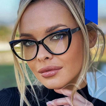 Окуляри для іміджу з прозорою лінзою оправа Honey Fashion Accessories чорний (4-144)