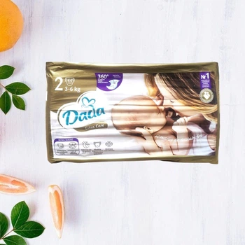 Підгузки Dada Extra Care 2 3-6кг 44шт