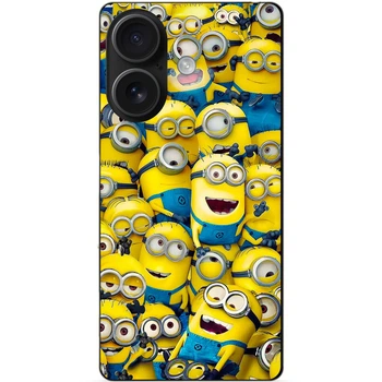 Чехол силиконовый бампер Candy для Iphone 16 с рисунком Миньоны Minion