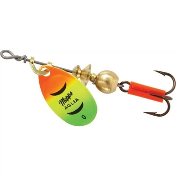 Блесна Mepps Aglia 0 Fluo Tiger 2,5g