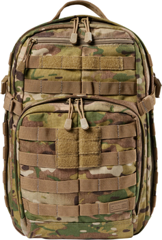 Рюкзак тактичний 5.11 Tactical RUSH 12 2.0 Backpack 24 л 56562ABR-169 Multicam (888579910933)