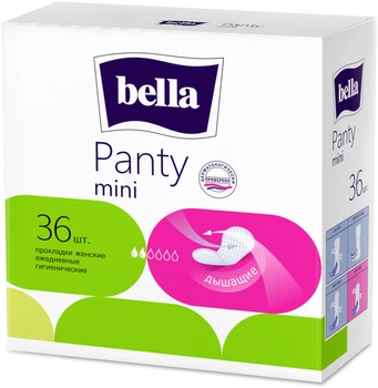 Ежедневные прокладки Bella Panty Mini. 36 шт.