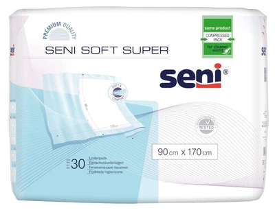 Пеленки одноразовые Seni Soft Super 90х170 см 30 шт