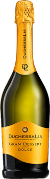 Вино ігристе DuchessaLia Gran Dessert Spumante Dolce біле солодке 0.75 л 9.5% (8000530010564)