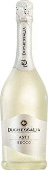 Вино игристое DuchessaLia Asti Secco DOCG белое сухое 0.75 л 10.5% (8000530800882)