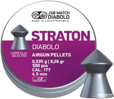 Свинцеві кулі JSB Diabolo Straton 0.535 г 500 шт. (546112-500)