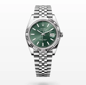 Часы Datejust 41 мм Мятно-зеленый циферблат (126334)
