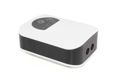 Компресор для акваріума SunSun CP-602 двоканальний на акумуляторі 1.5 Вт 2 л/хв до 200 л