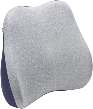 Ергономічна подушка для попереку OfficePro Gray (LP570G)