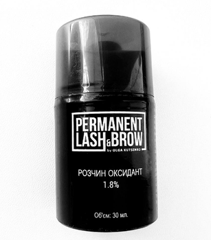 Окислювач 1.8% Permanent lash&brow 30 ml