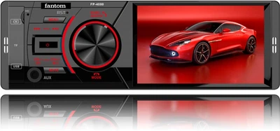 Автомагнитола Fantom FP-4080 Black/Multicolor