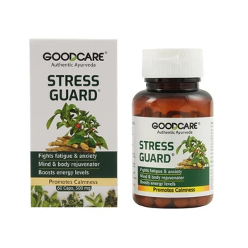 Натуральная добавка Стресс Гард Байдьянатх Stress Guard Baidyanath Стресс Гард 60 капсул (00184)