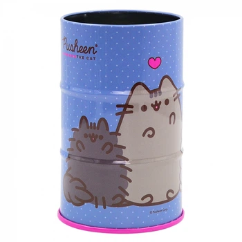 Стакан-подставка бочка Yes Pusheen метал (708377)