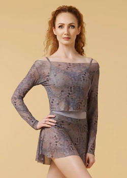 Топ Grand Prix MIRALI FOREST з сітки сітка, pale violet, XS