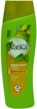 Шампунь Dabur Vatika Питательный с оливковым маслом для нормальных волос 200 мл (5022496001519/5022496001946)