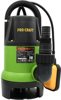 Дренажно-фекальний насос Procraft PN17 (000017_Pro)