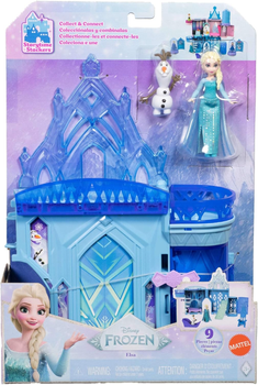 Mini zamek Mattel Storytime Stackers Disney Frozen Elsa JDP63 (0194735288632)