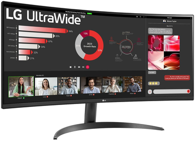 Monitor 34" LG UltraWide 34WR50QK-B.AEU