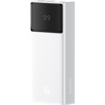 Зовнішній акумулятор Baseus Star-Lord Digital Display 20000mAh 65W White (P10022906213-00) [117956]