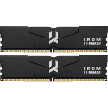 Оперативна пам'ять DDR5 32 Gb (6000 MHz) (Kit 16 Gb x 2) GOODRAM IRDM Black (IR-6000D564L36S/32GDC)