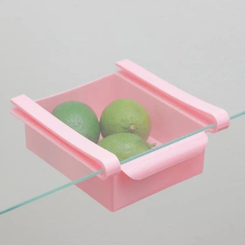 Органайзер-полиця для холодильника Storage Rack 16 х 15 х 6.5 см (N1249) Рожевий