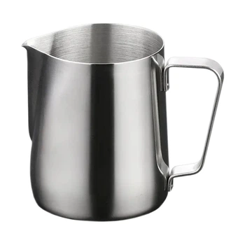 Питчер для взбивания молока, молочник для кофе Poly Steel 350 мл (R92698-0.35)