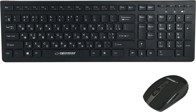 Комплект Esperanza Tacoma Wireless Black (EK136UA)