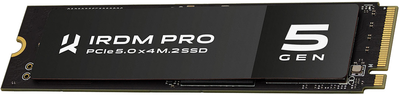 Накопитель SSD Goodram 2TB IRDM Pro Gen5 M.2 2280 PCIe 5.0 x4 3D TLC (IRP-SSDPR-P54S-2K0-80)