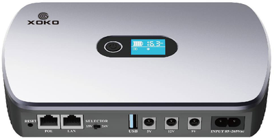 ИБП для роутеров Xoko DC12000 36W 12000mAh Grey (XK-DC1236W)