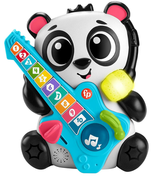 Zabawka interaktywna Fisher-Price Link Squad Jam & Count Panda HYL03 (wersja włoska)(0194735249671)